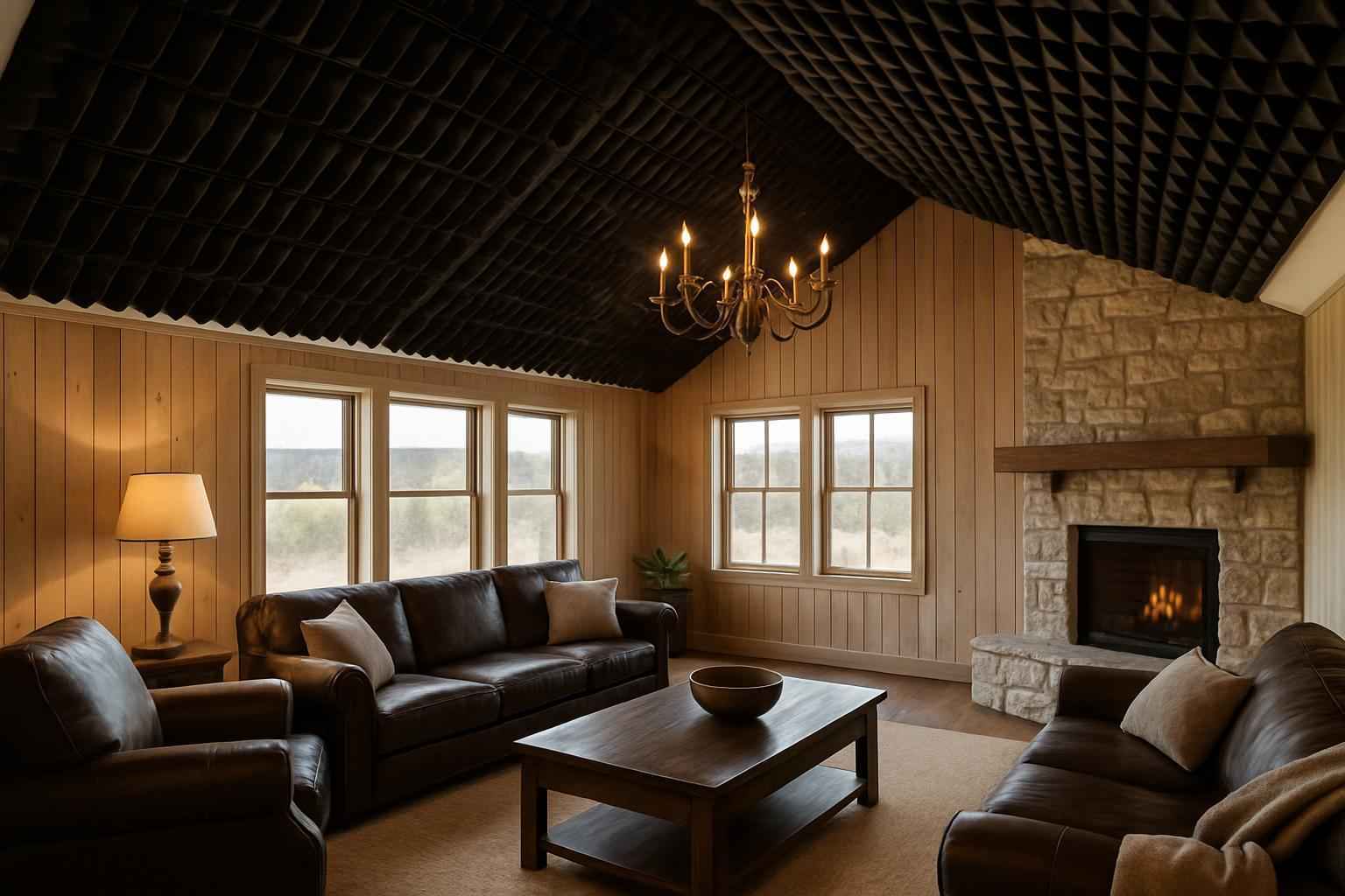 Barndominium Sound Control Foam in Boerne TX