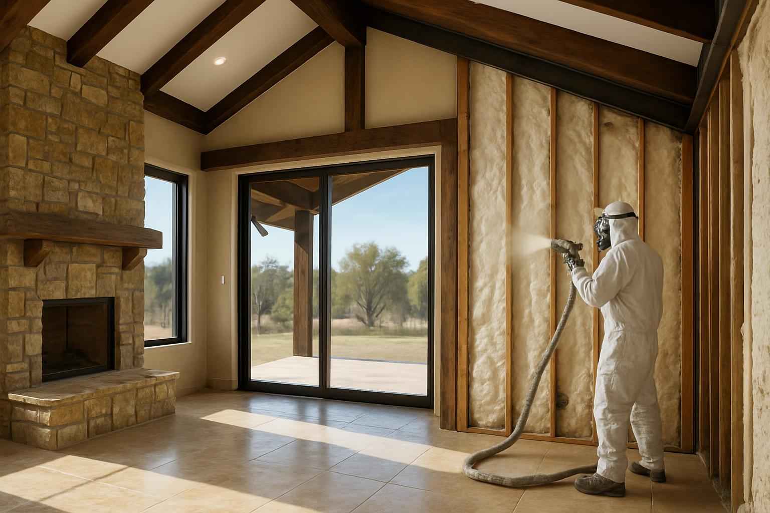 Barndominium Wall Insulation Service in Granite Shoals TX