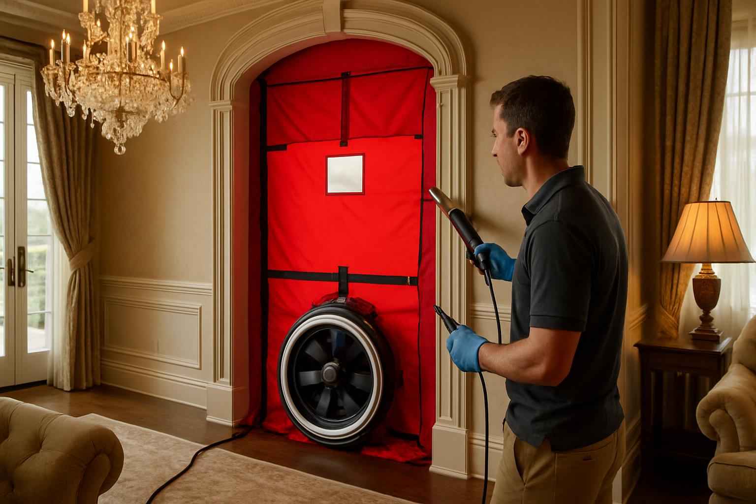 Blower Door Leak Seal Service in Granite Shoals TX