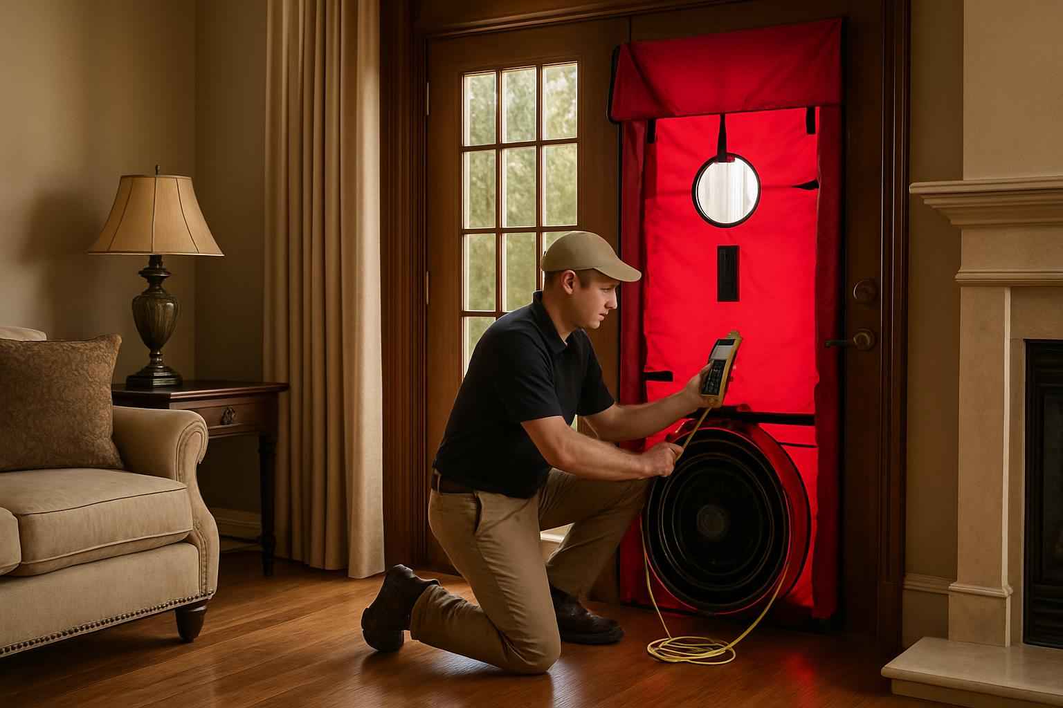 Blower Door Leak Seal Service in Horseshoe Bay TX