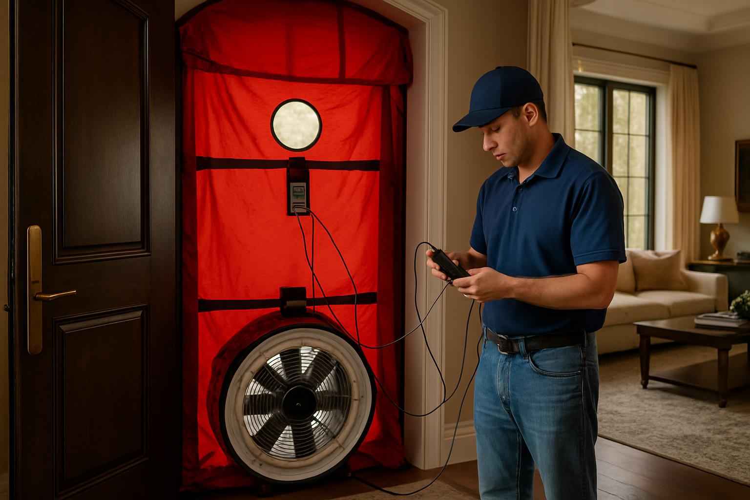 Blower Door Leak Seal Service in Llano TX