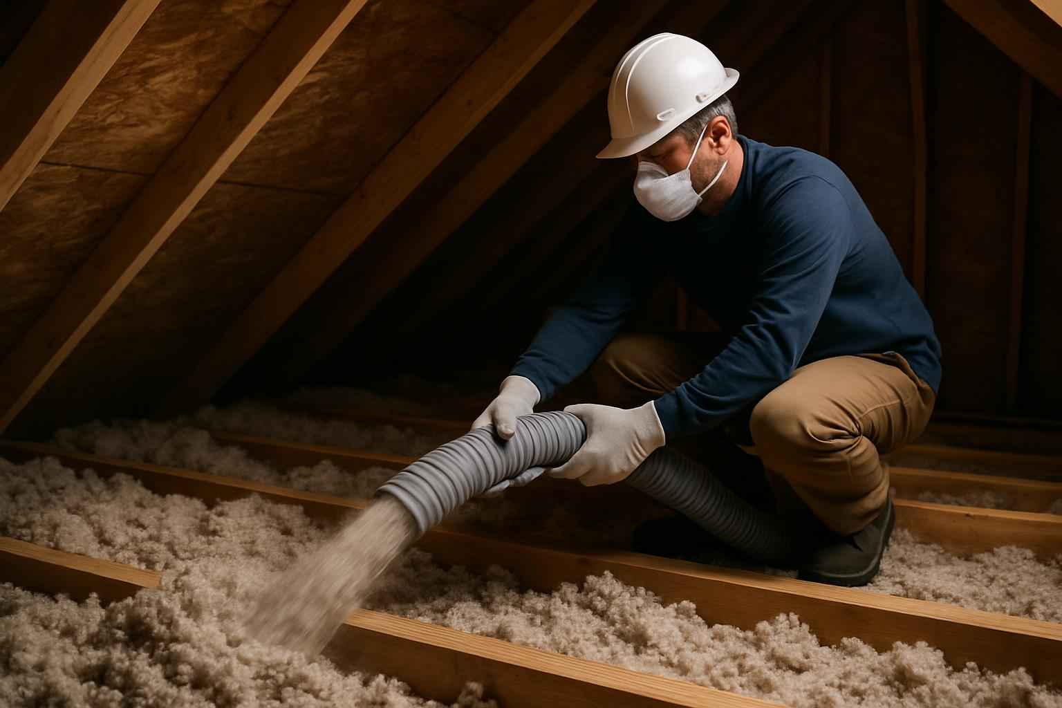 Blown Insulation Removal in Granite Shoals TX