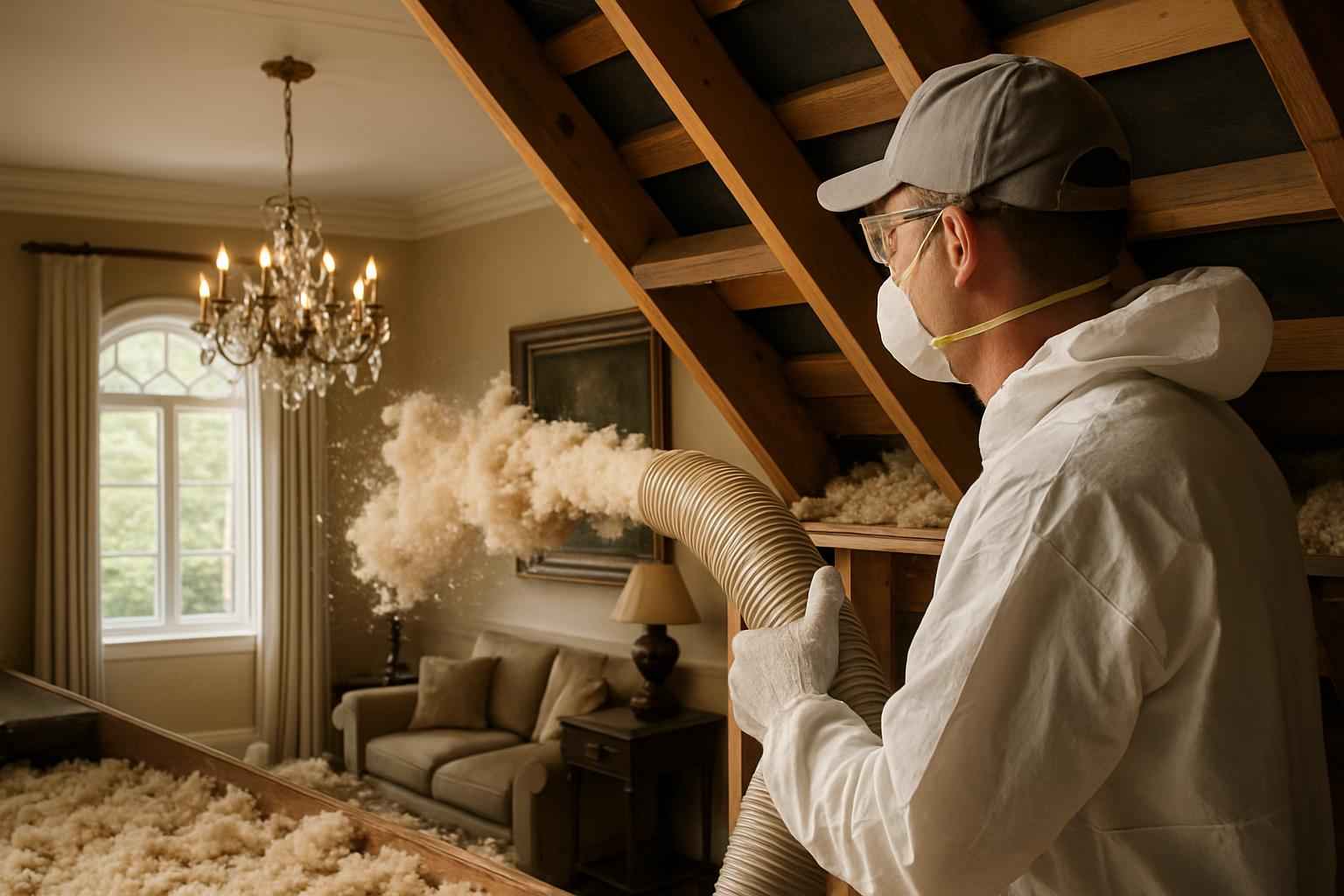 Blown Insulation Removal in Hunt TX