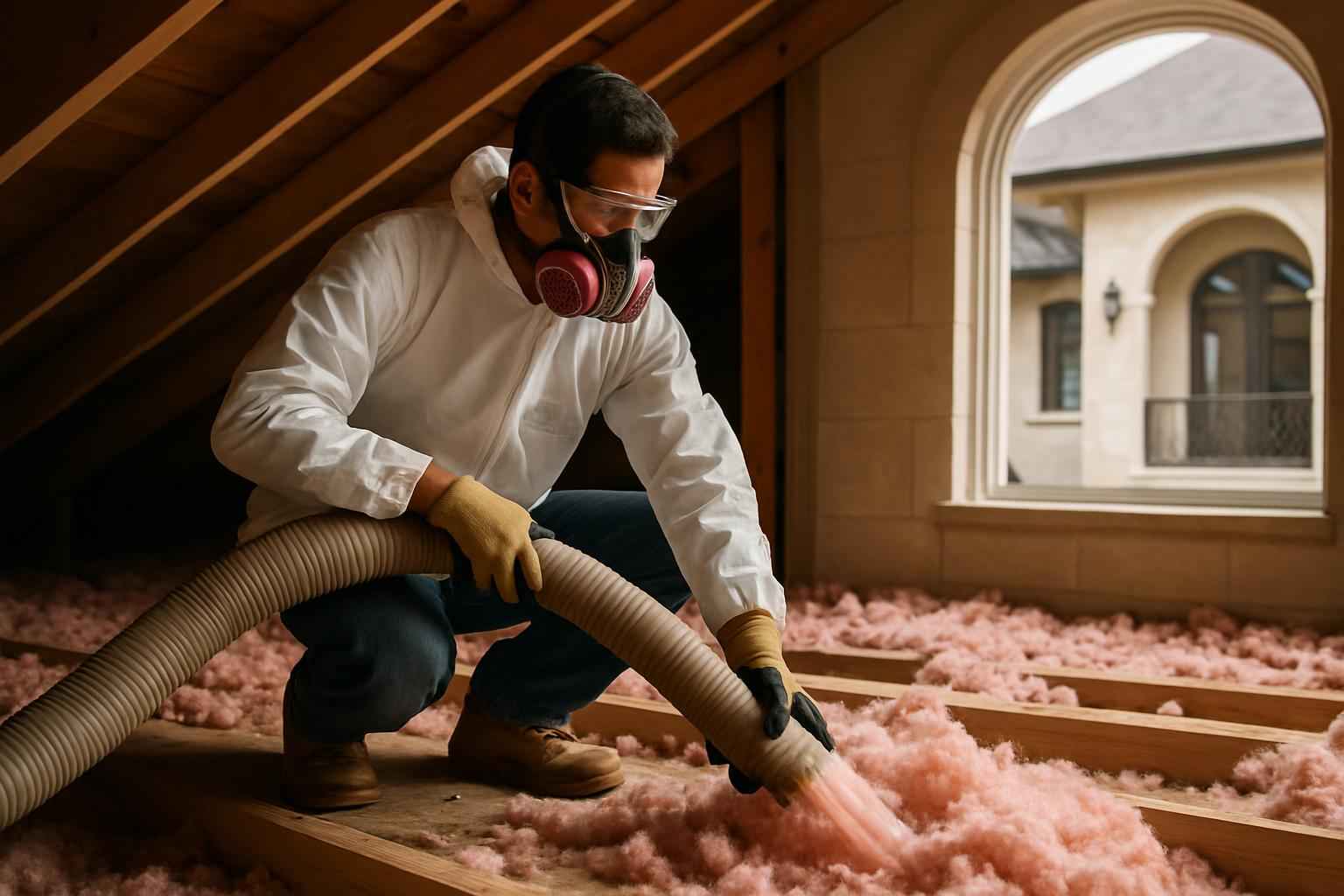 Blown Insulation Removal in Kendalia TX