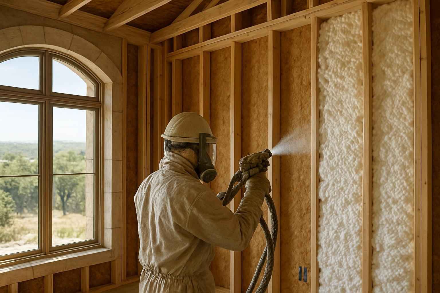 Builder Package Foam Installer in Boerne TX