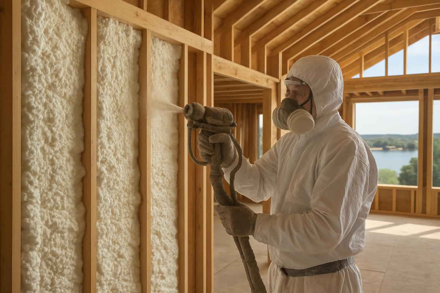 Builder Package Foam Installer in Granite Shoals TX