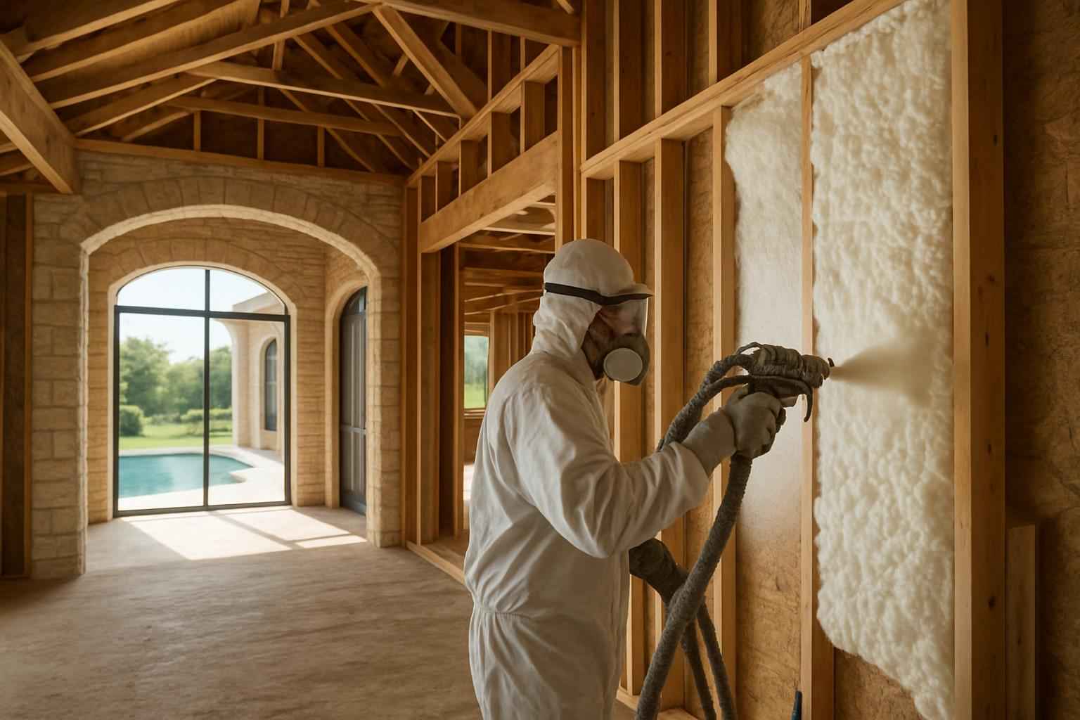 Builder Package Foam Installer in Hunt TX