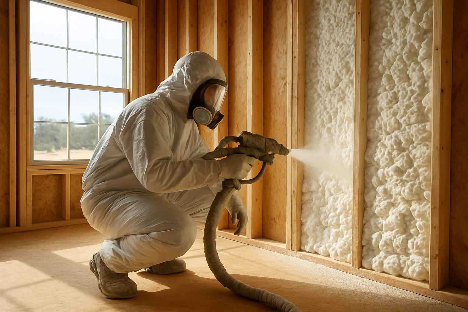 Builder Package Foam Installer in Llano TX