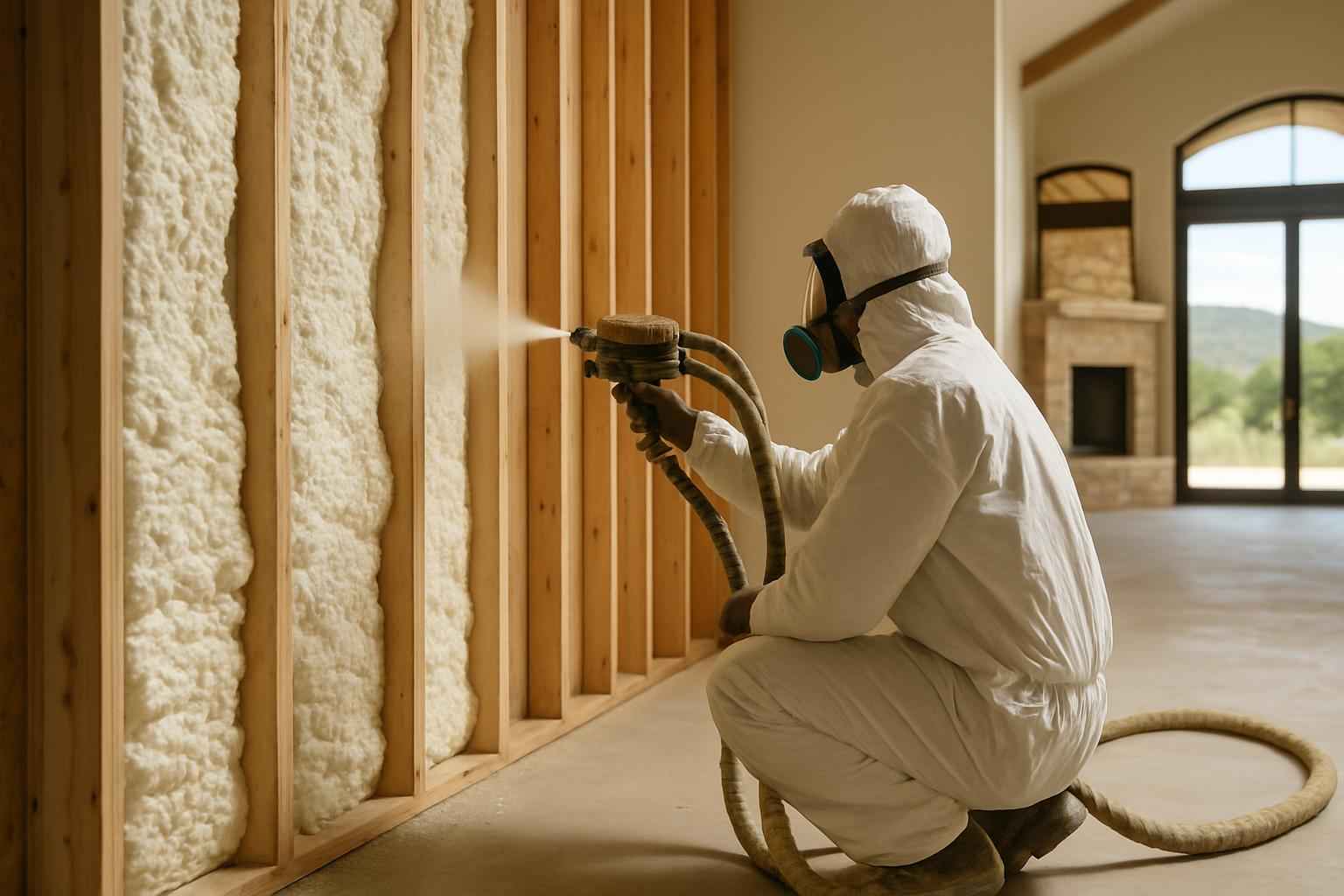 Builder Package Foam Installer in Mountain Home TX