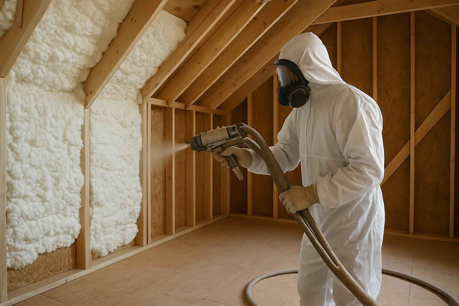 Builder Package Foam Installer in Round Mountain TX