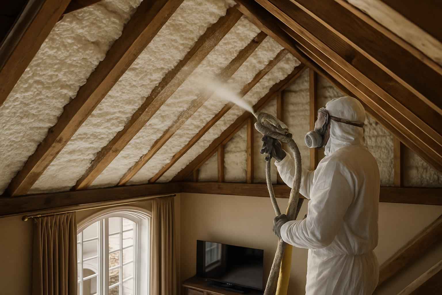 Closed Cell Attic Insulation in Boerne TX