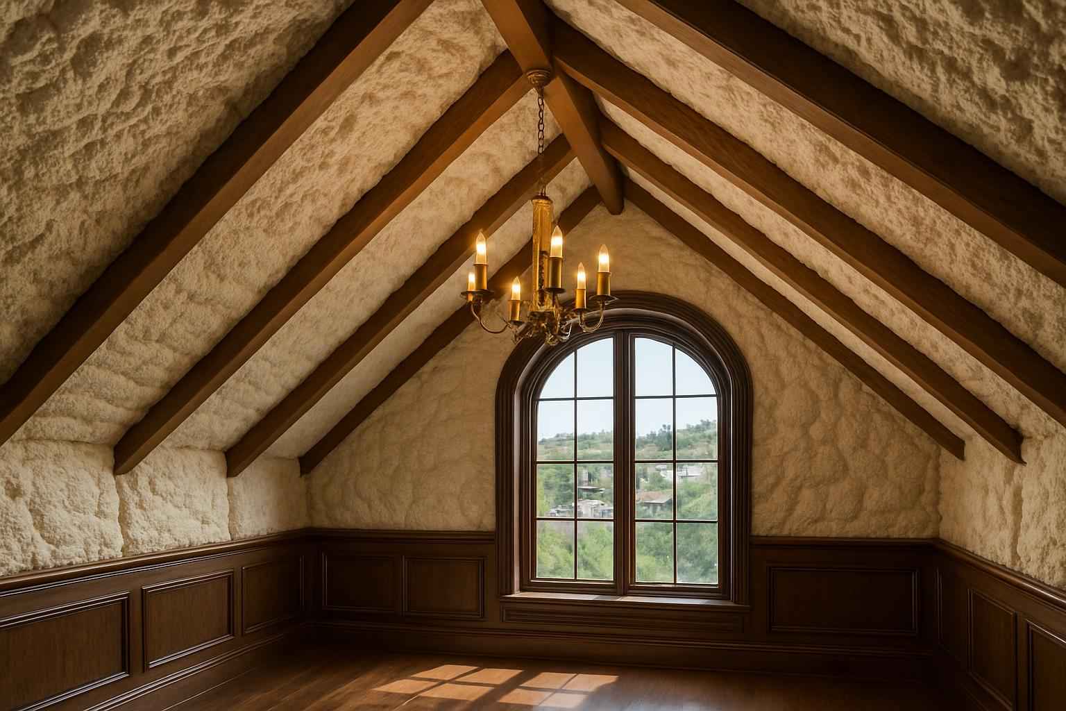 Closed Cell Attic Insulation in Cottonwood Shores TX