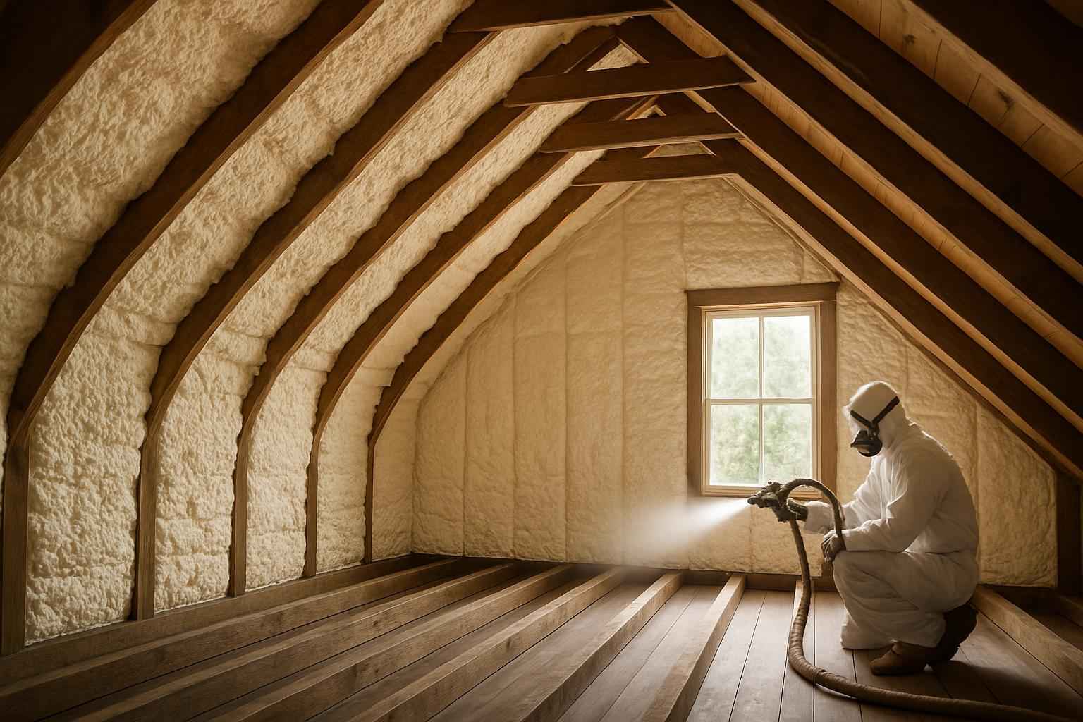 Closed Cell Attic Insulation in Granite Shoals TX