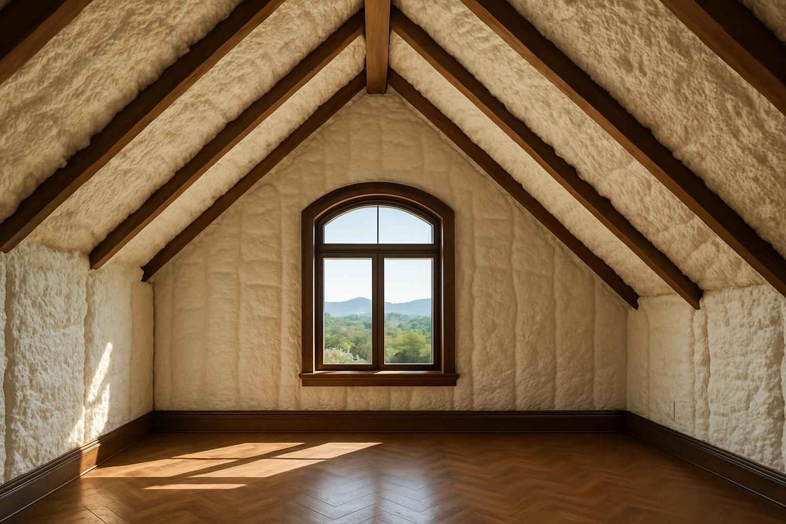 Closed Cell Attic Insulation in Round Mountain TX