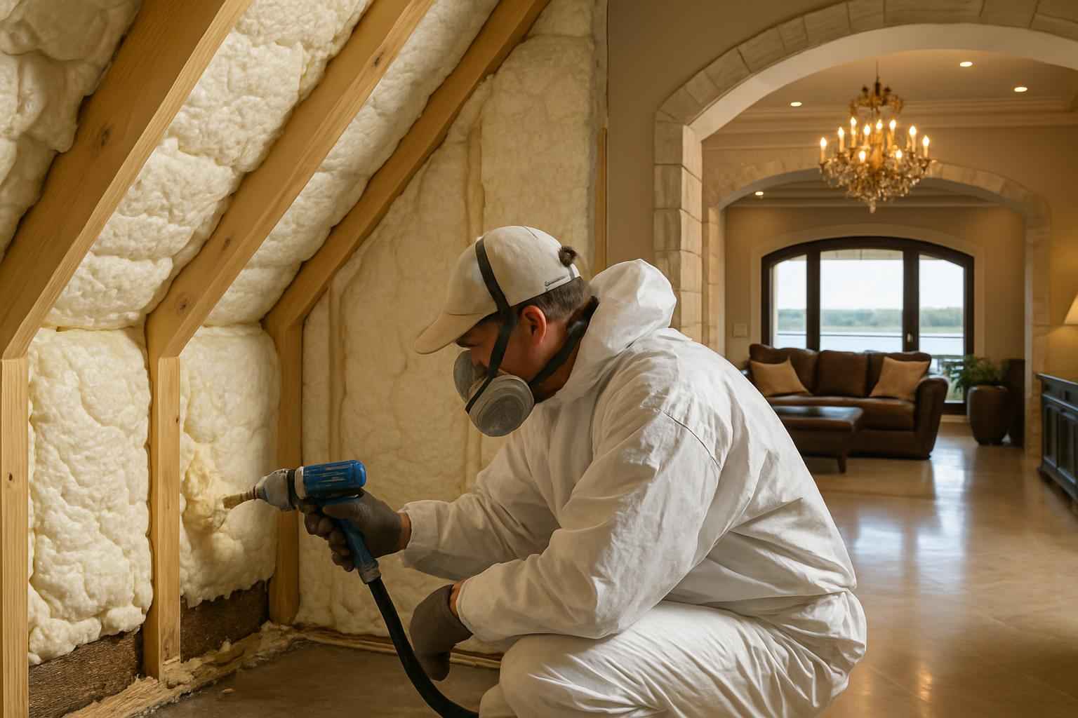 Closed Cell Insulation Repair in Kingsland TX