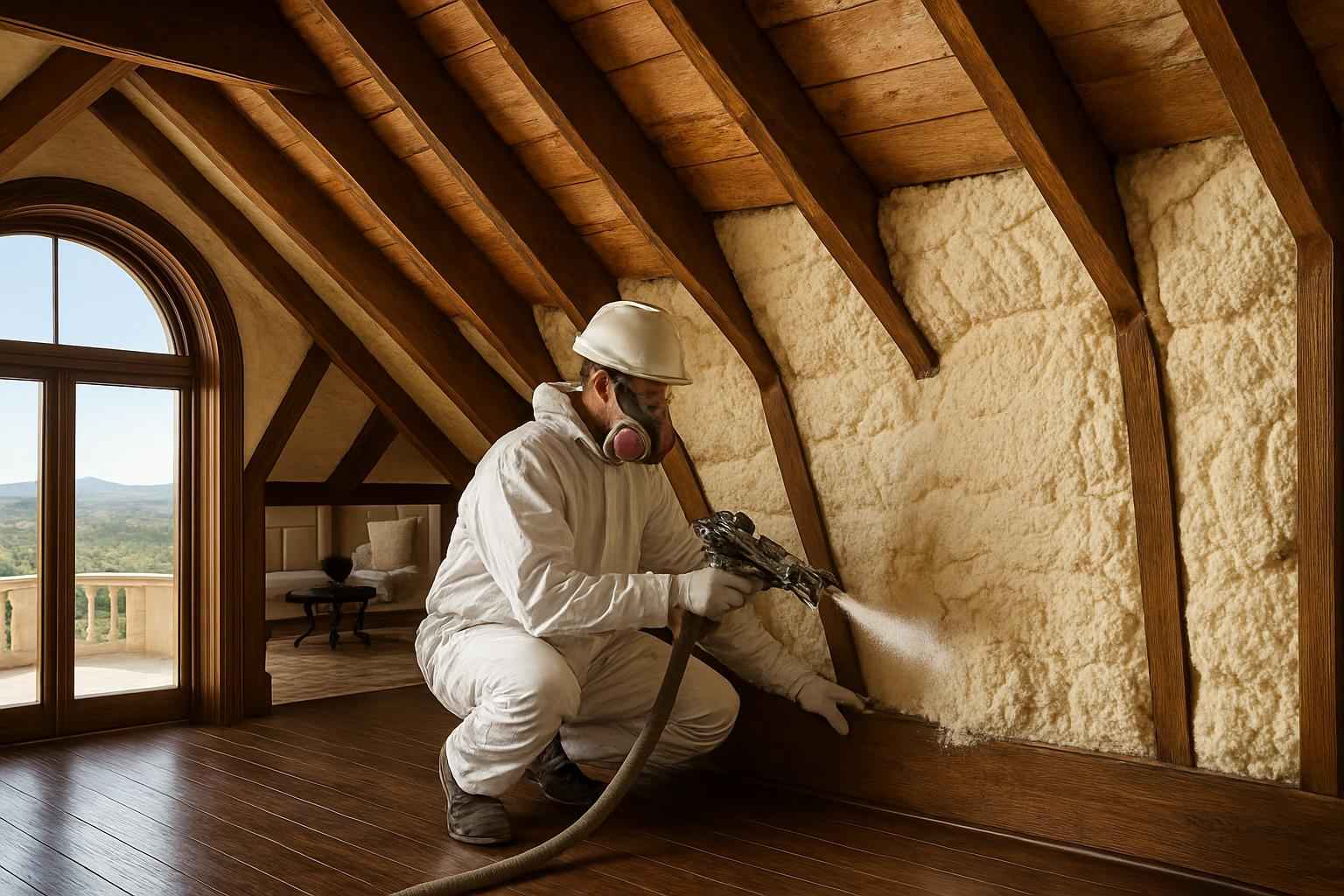 Closed Cell Insulation Repair in Round Mountain TX