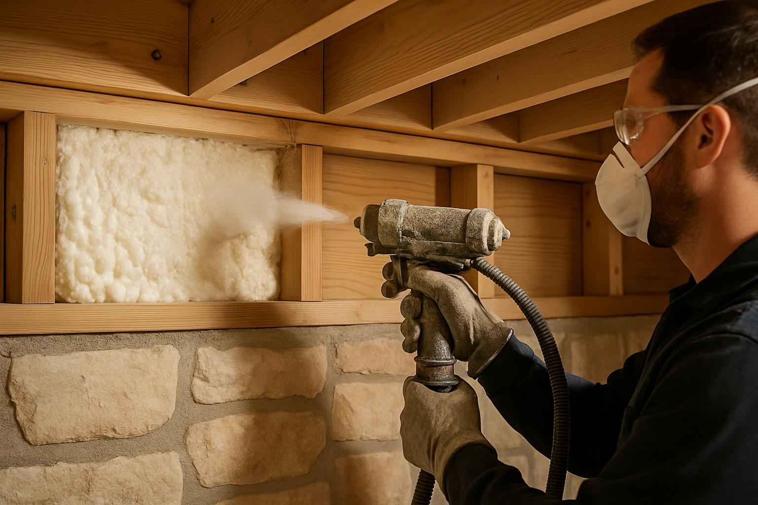 Closed Cell Rim Joist Sealing in Boerne TX