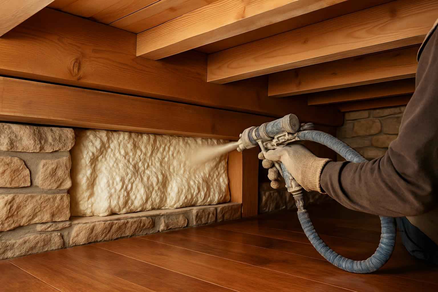 Closed Cell Rim Joist Sealing in Mountain Home TX