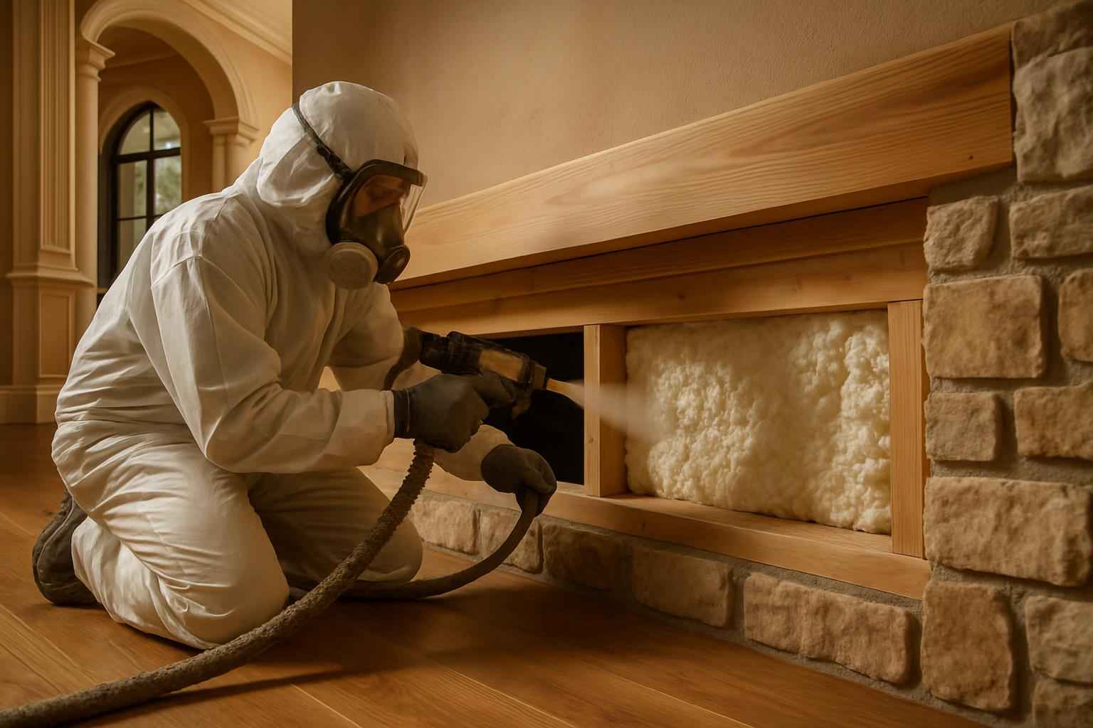 Closed Cell Rim Joist Sealing in Round Mountain TX