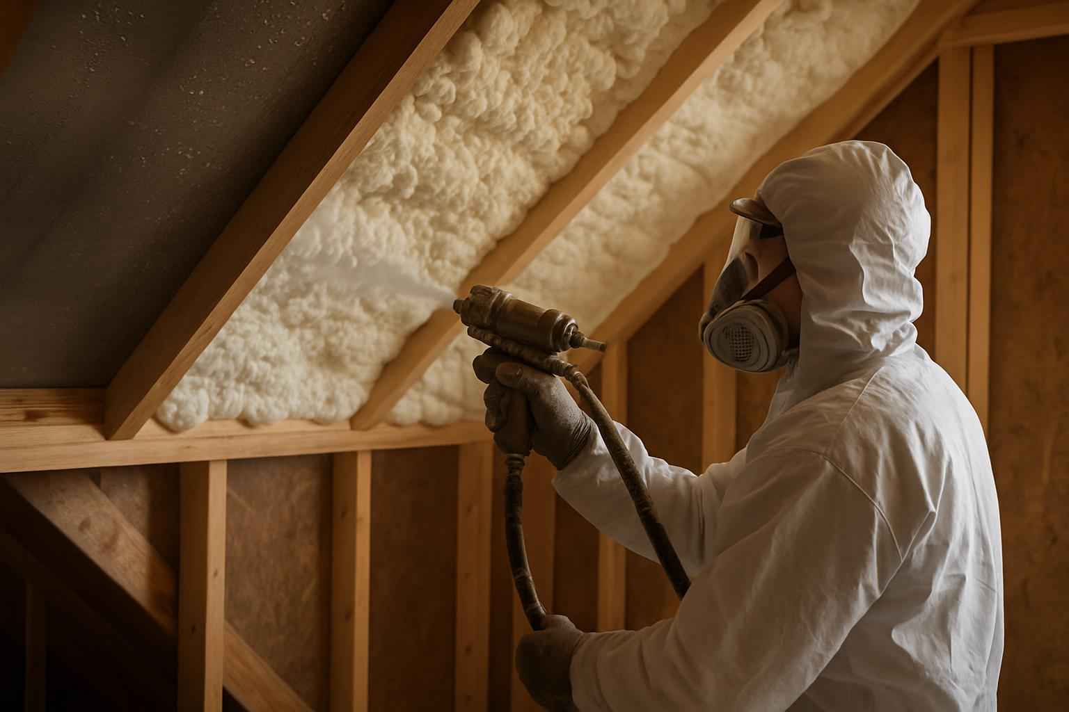 Condensation Control Spray Foam in Boerne TX