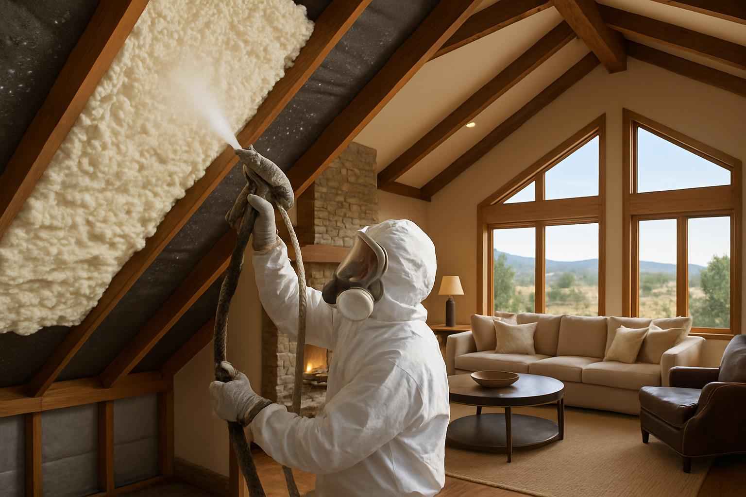 Condensation Control Spray Foam in Mountain Home TX