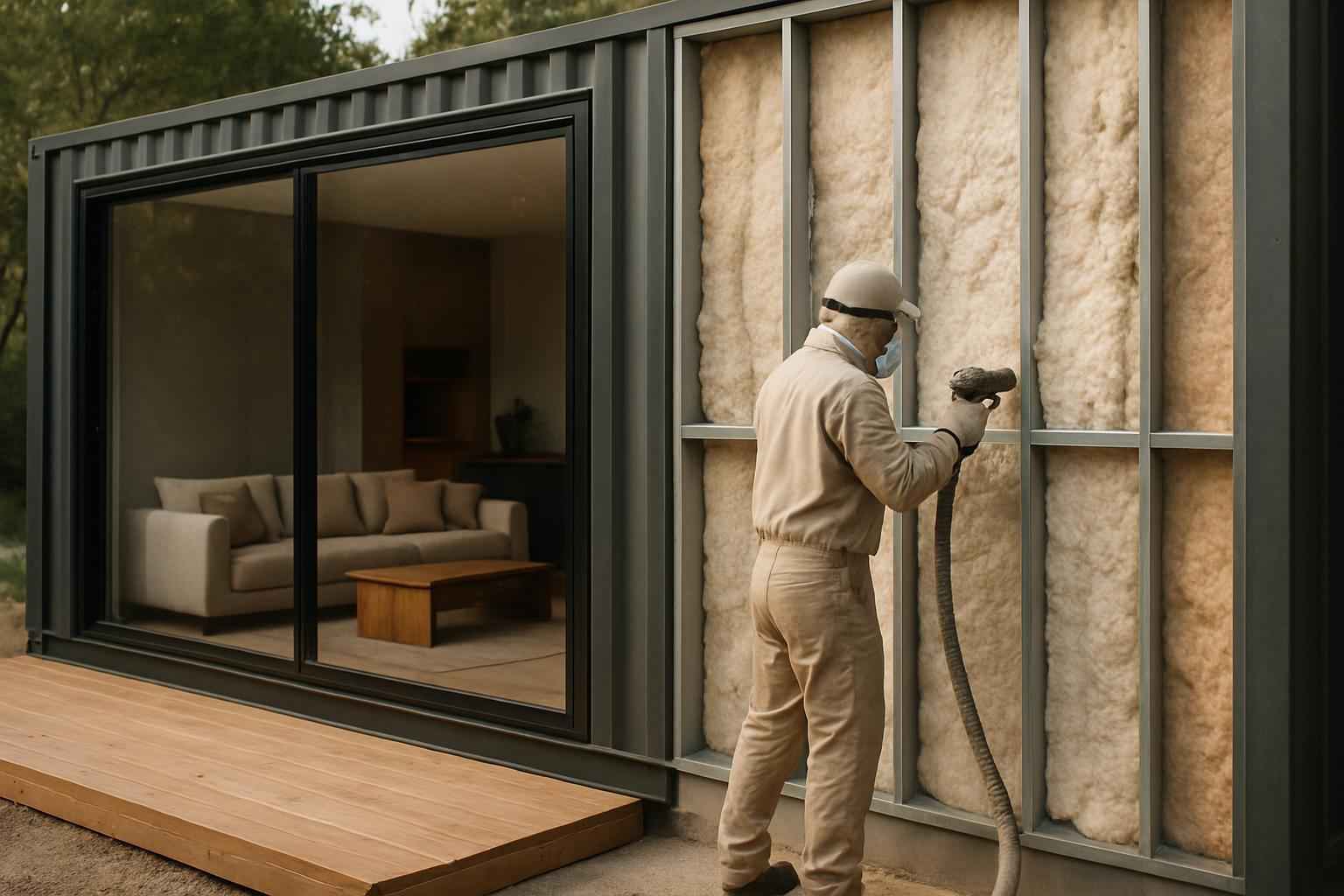 Container Home Insulation Company in Granite Shoals TX