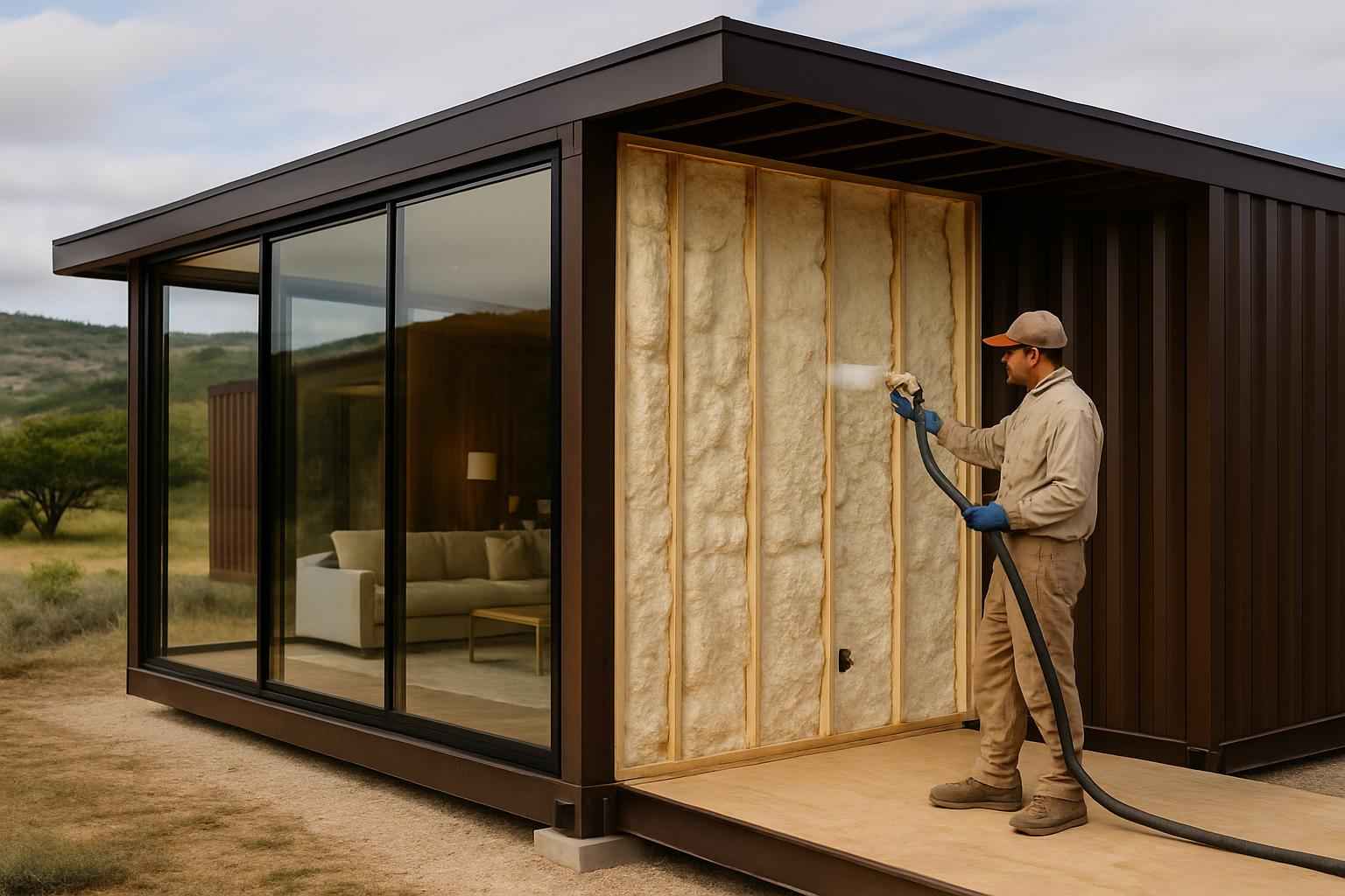 Container Home Insulation Company in Mountain Home TX
