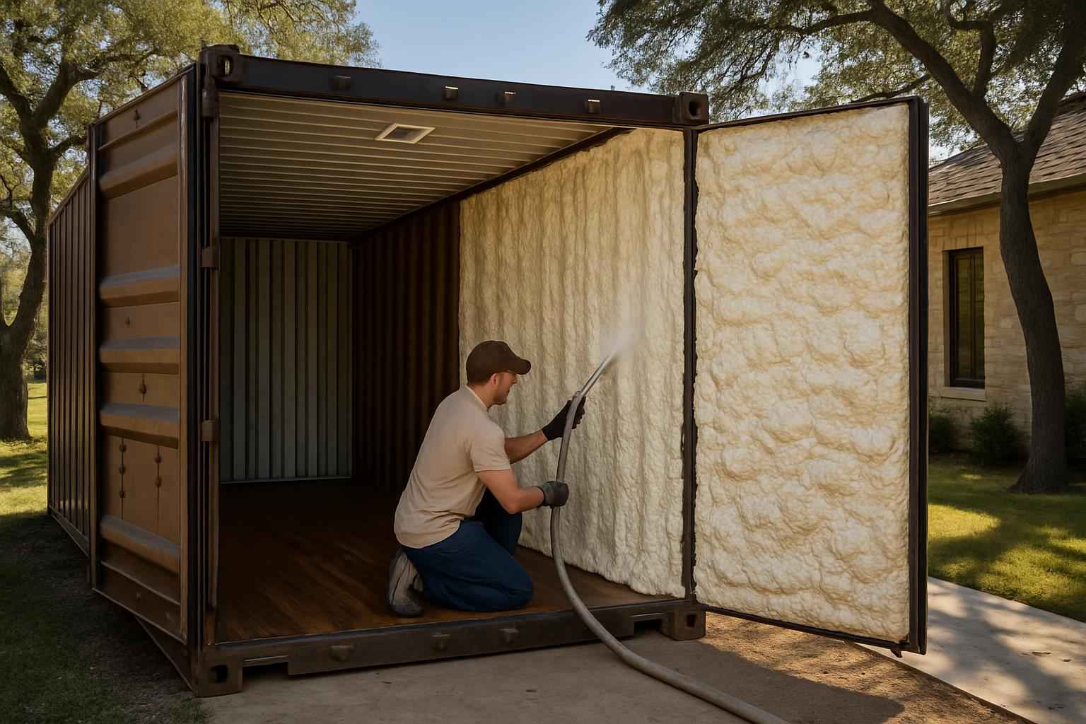 Container Insulation Repair in Boerne TX
