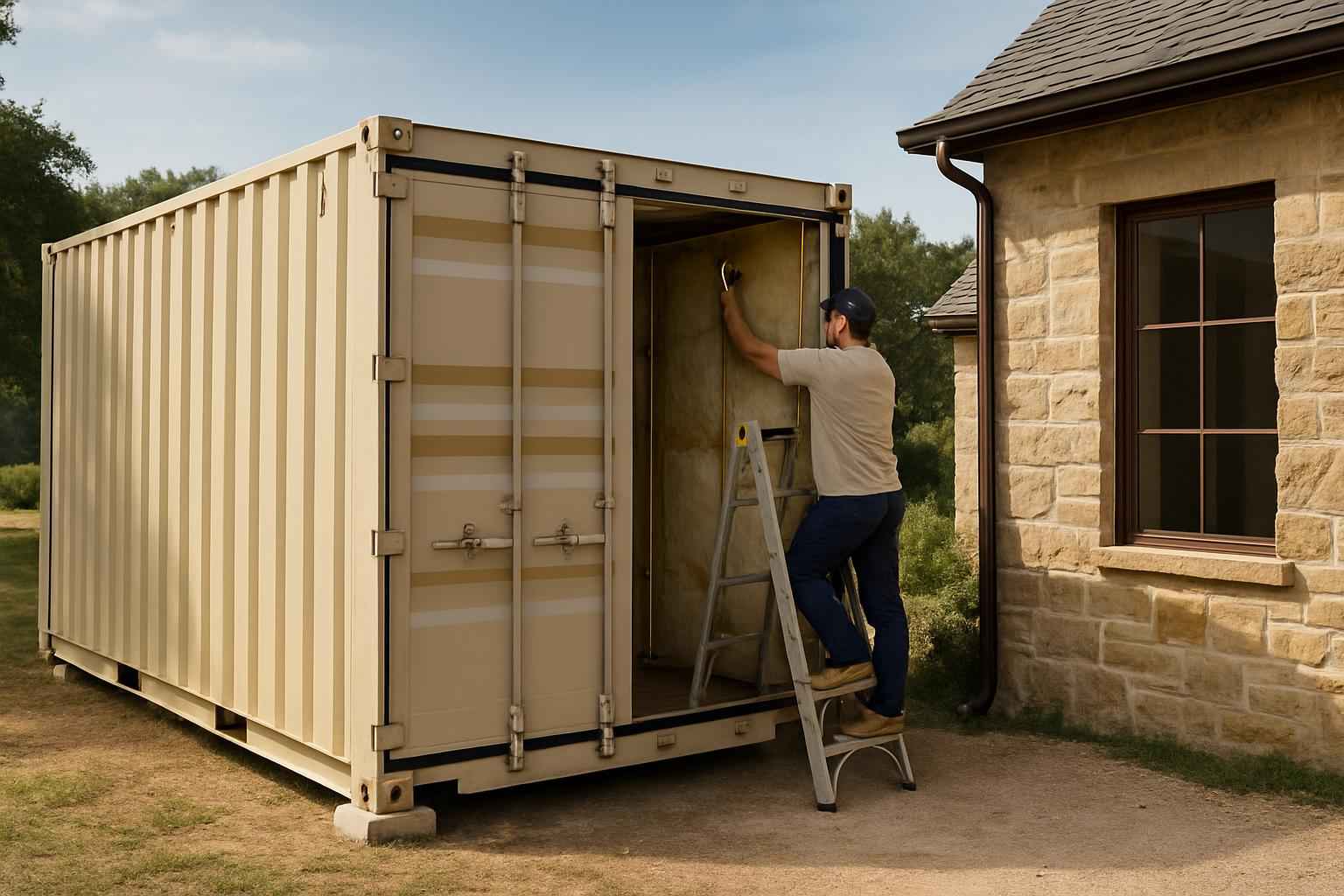 Container Insulation Repair in Cypress Mill TX