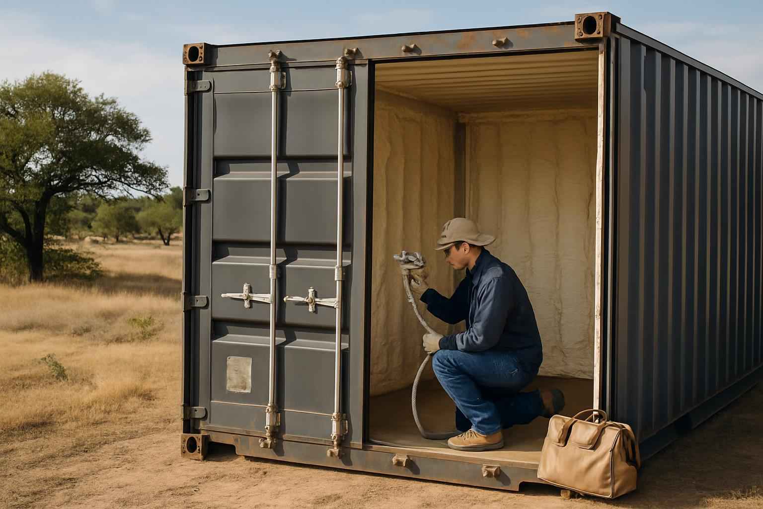 Container Insulation Repair in Llano TX
