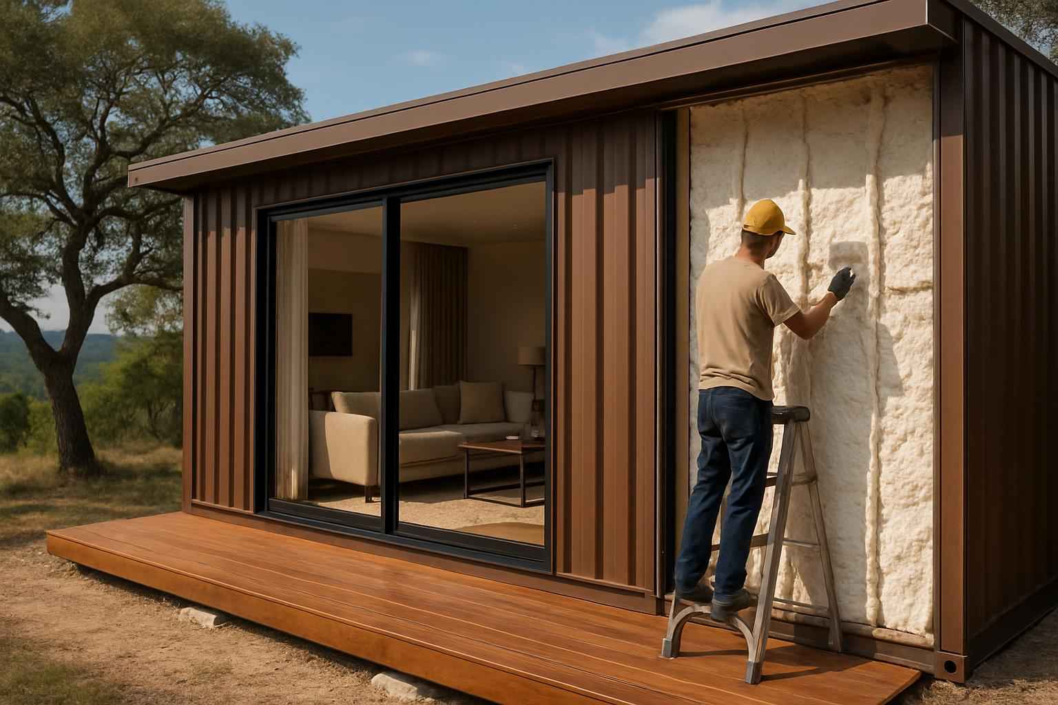 Container Insulation Repair in Mountain Home TX