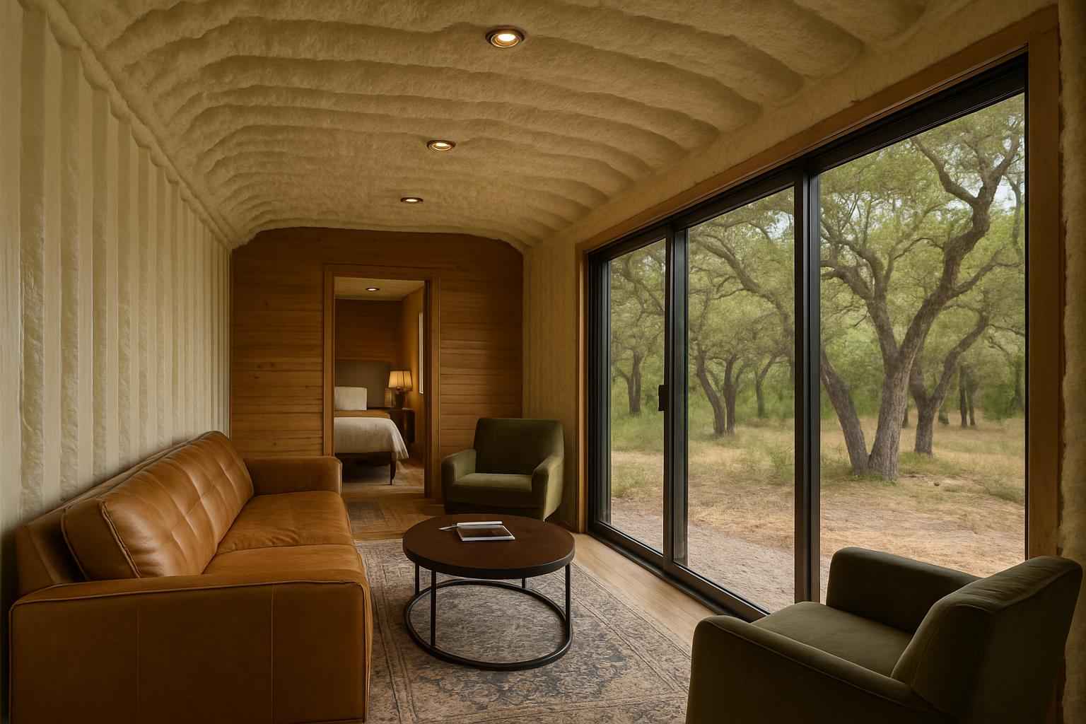 Container Retrofit Insulation in Hunt TX