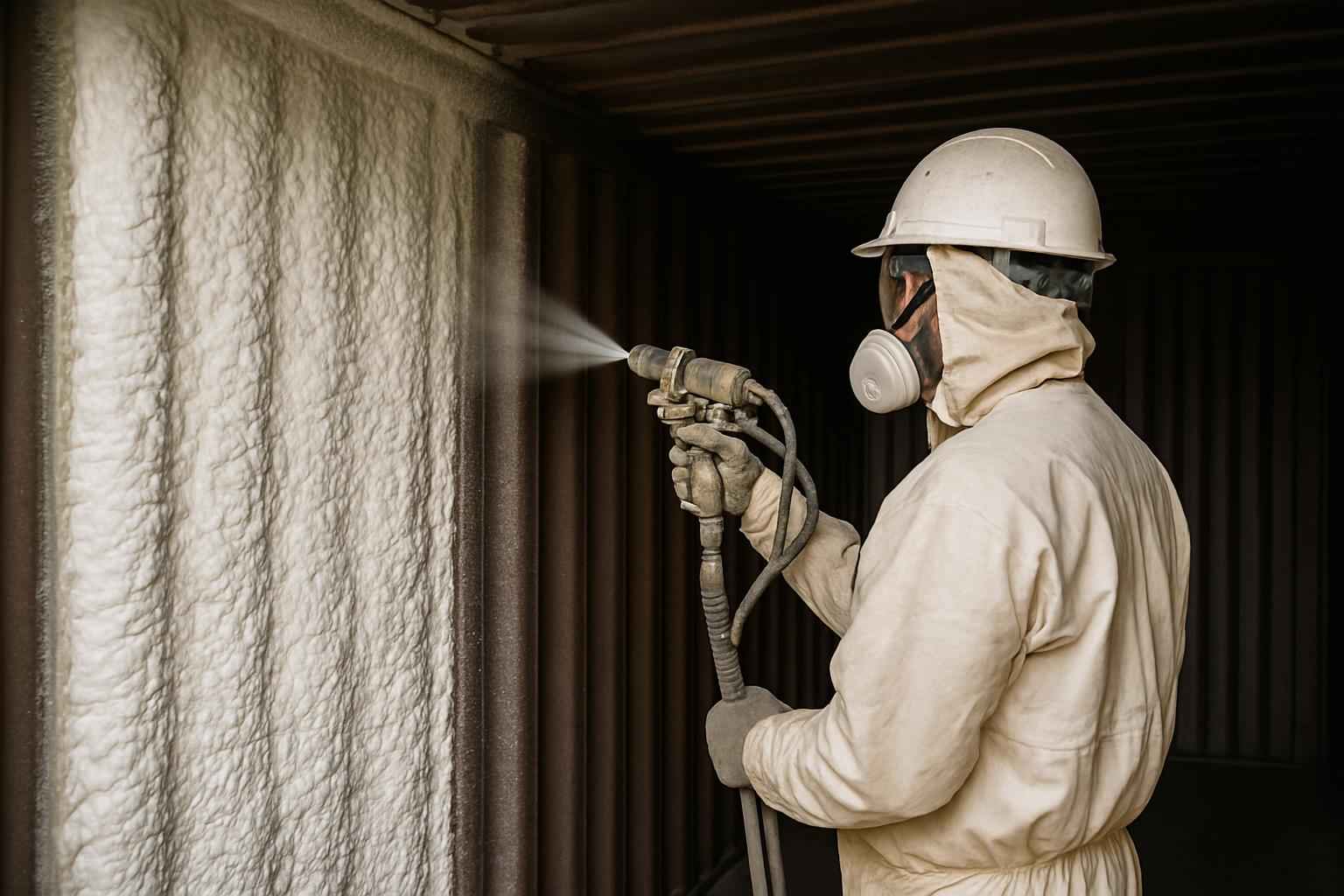 Container Wall Foam Service in Kingsland TX