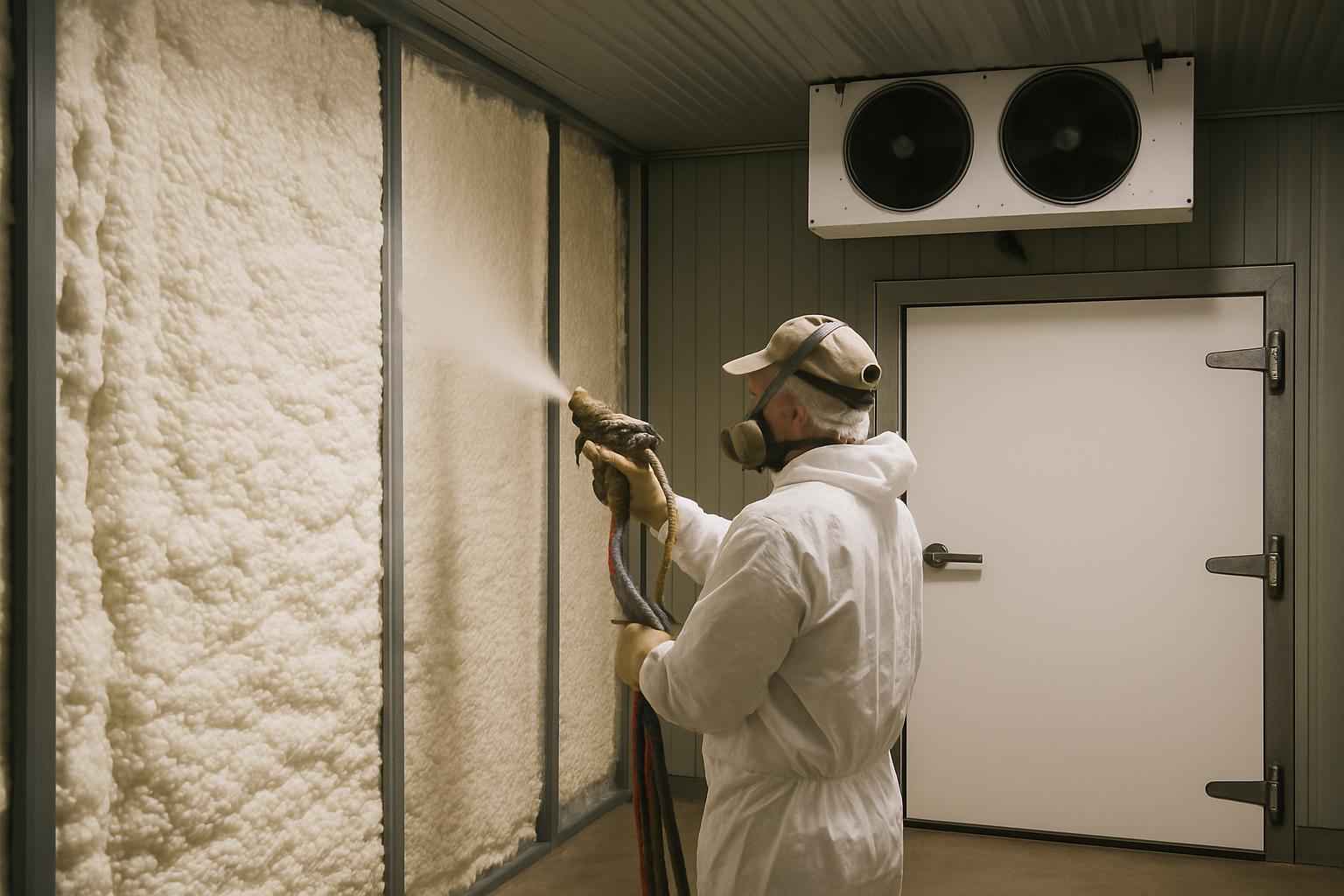 Cooler Freezer Foam Installation in Boerne TX