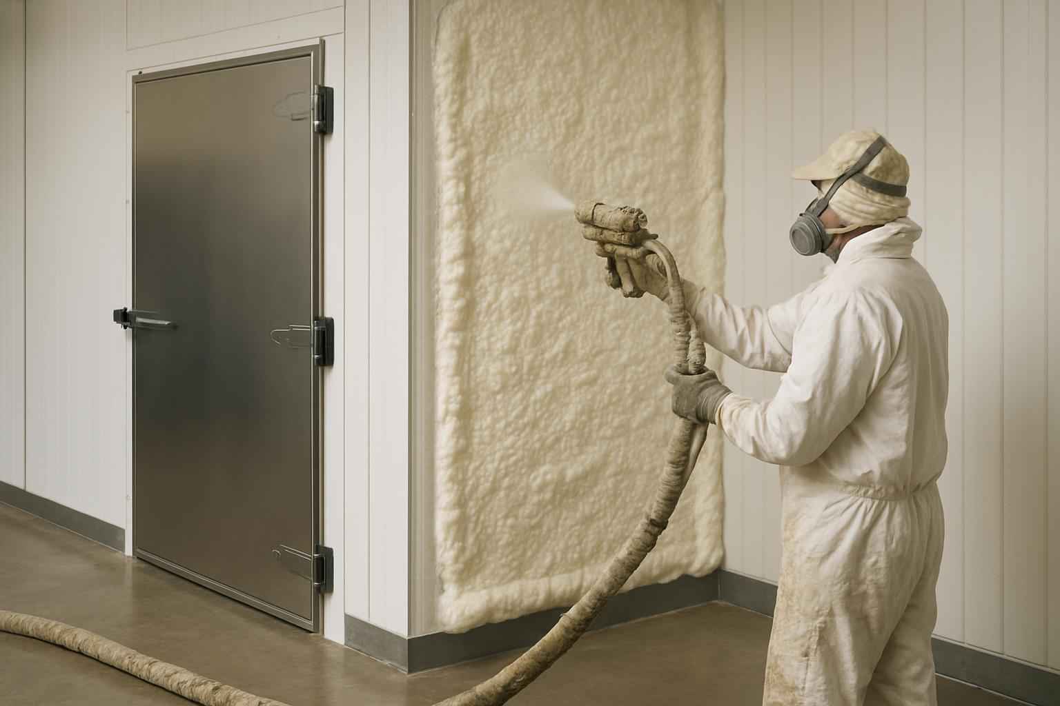 Cooler Freezer Foam Installation in Cypress Mill TX
