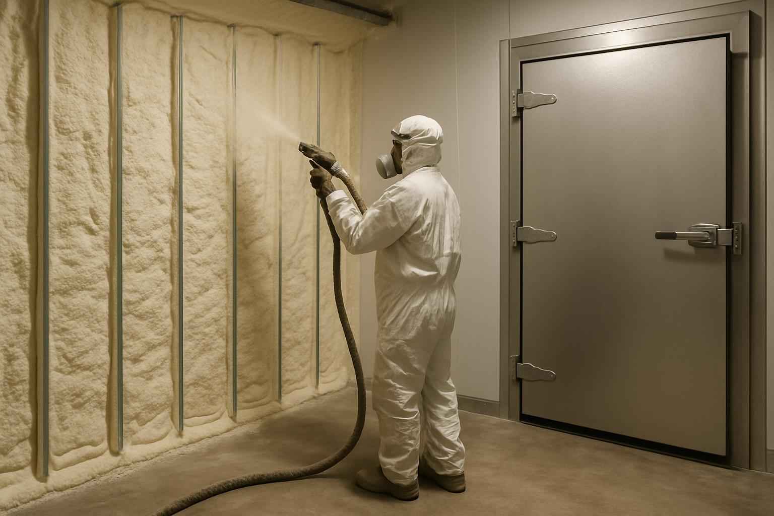 Cooler Freezer Foam Installation in Horseshoe Bay TX