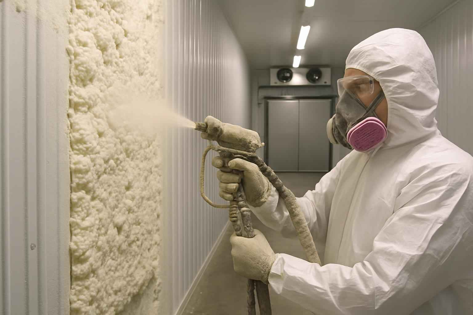 Cooler Freezer Foam Installation in Kendalia TX