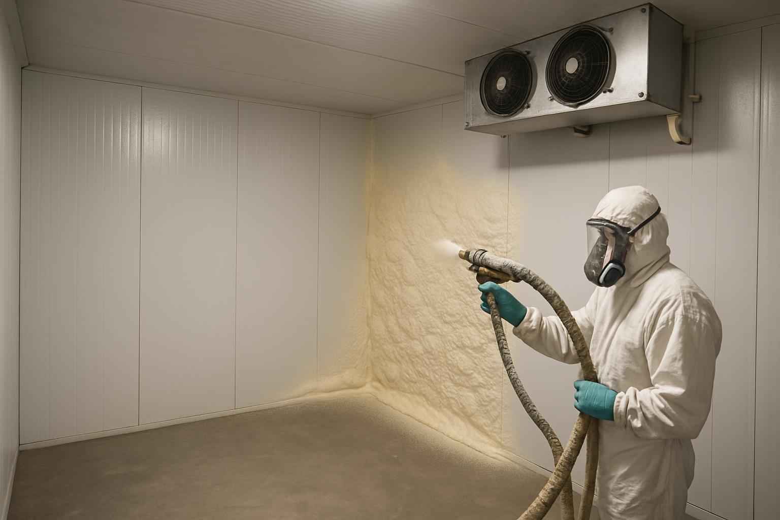 Cooler Freezer Foam Installation in Llano TX