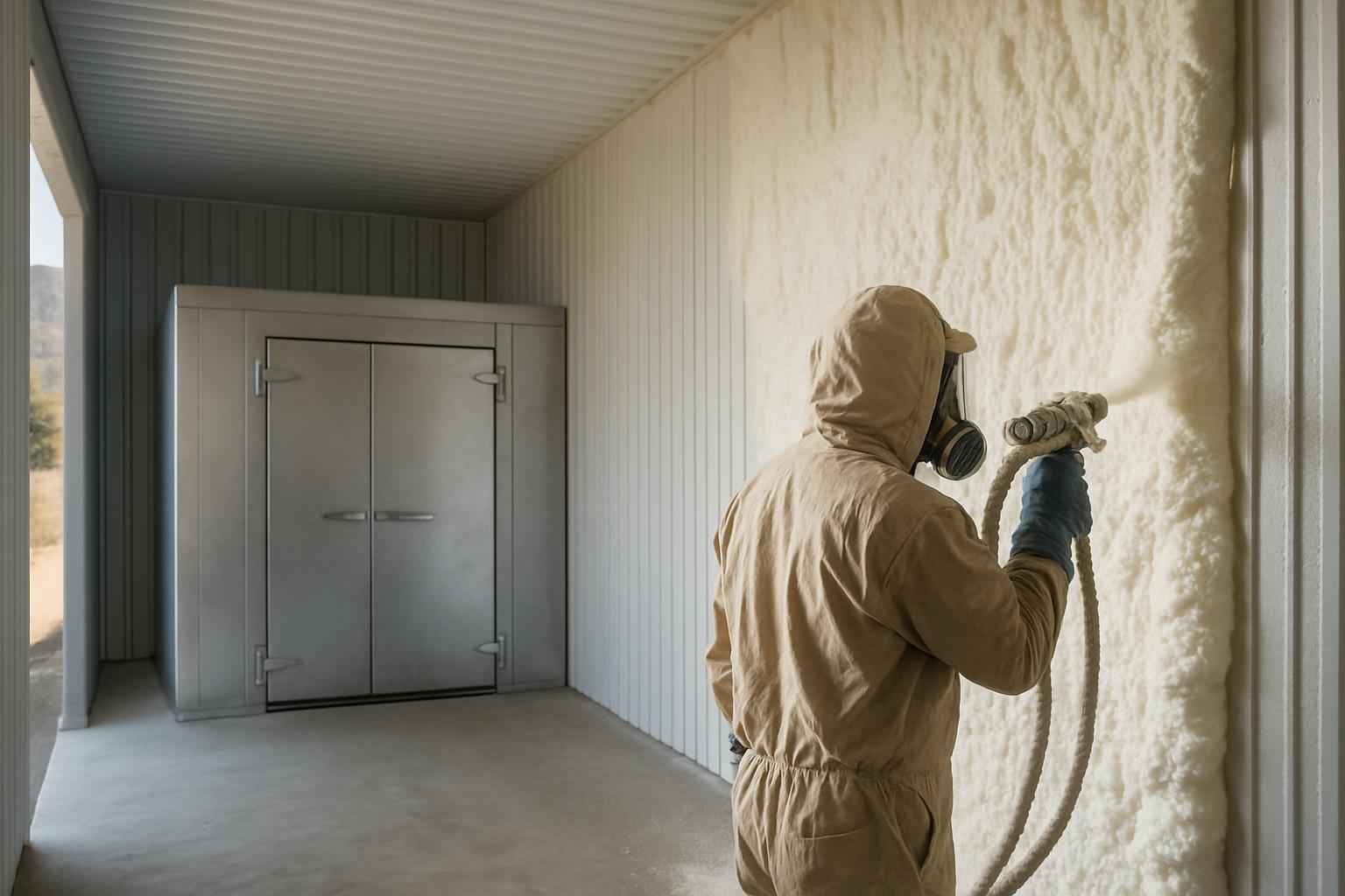 Cooler Freezer Foam Installation in Mountain Home TX