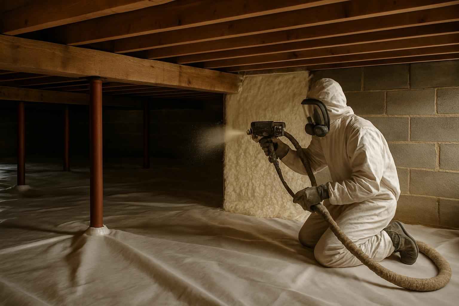 Crawl Space Encapsulation Service in Cottonwood Shores TX