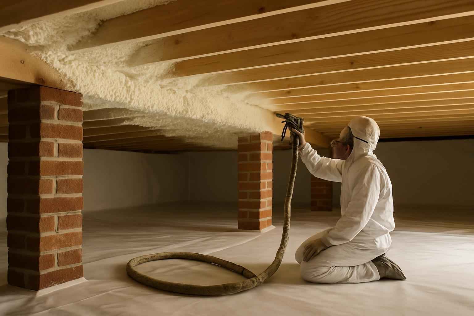 Crawl Space Encapsulation Service in Round Mountain TX