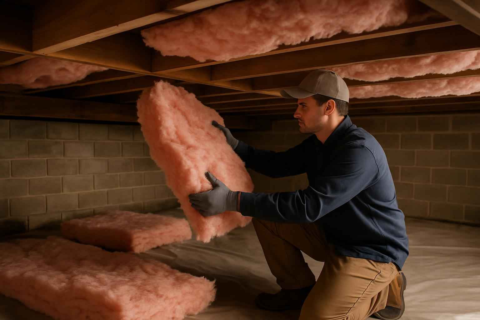 Crawl Space Insulation Replacement in Granite Shoals TX