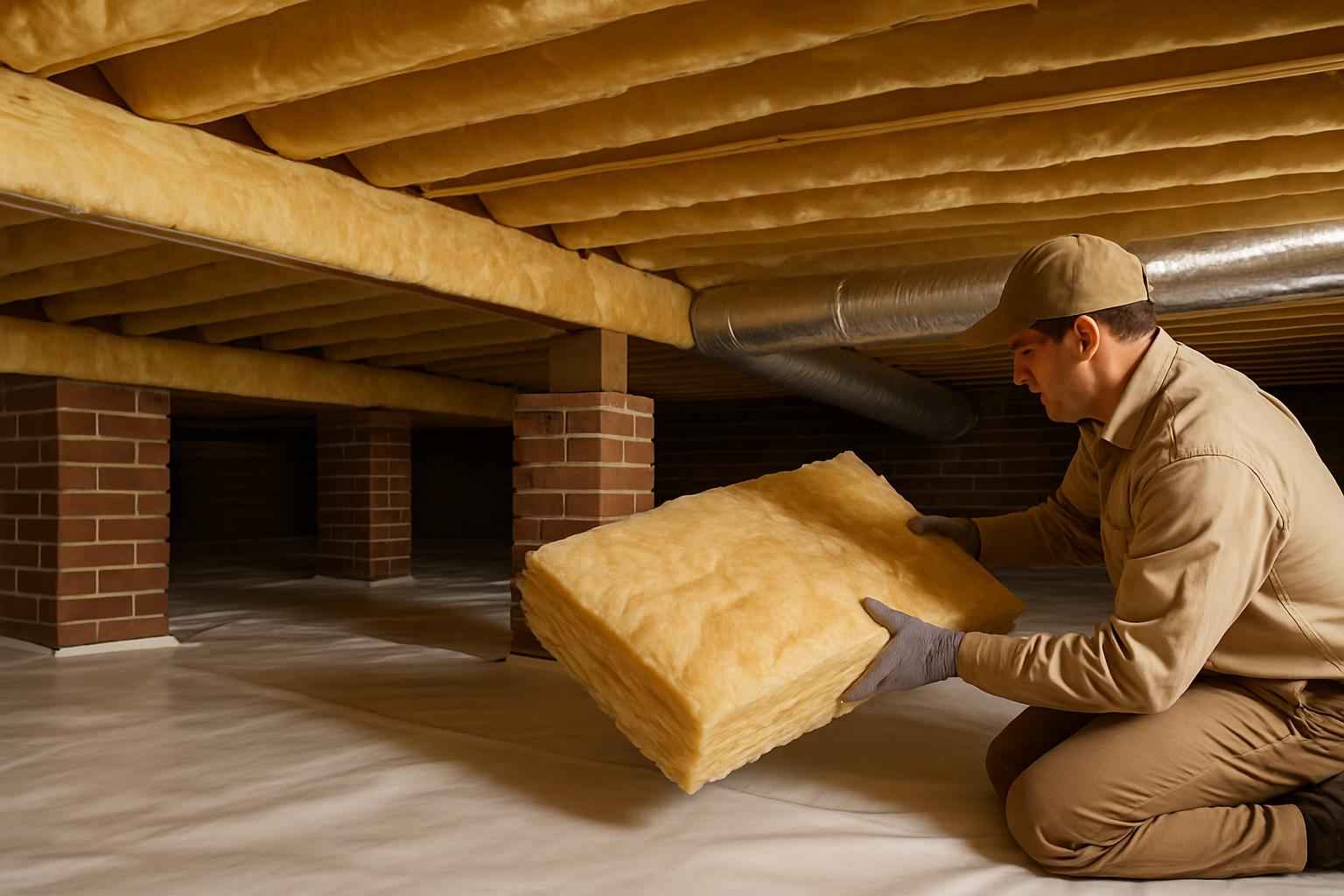 Crawl Space Insulation Replacement in Llano TX