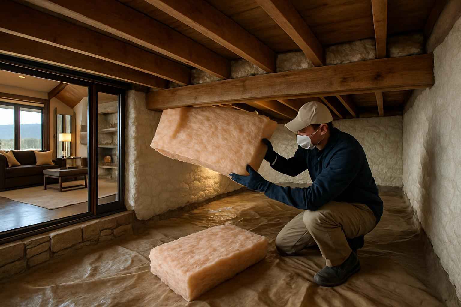 Crawl Space Insulation Replacement in Mountain Home TX