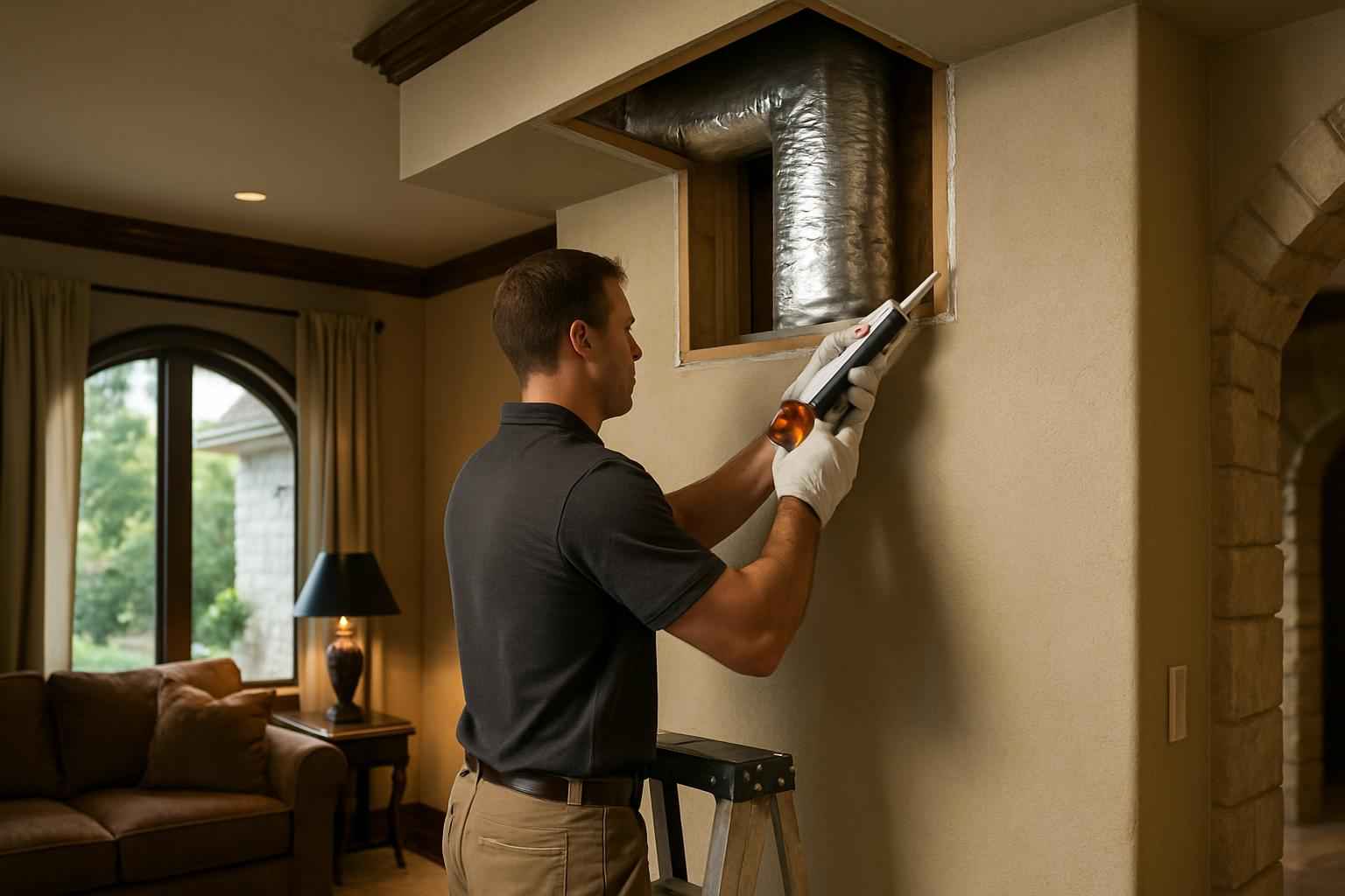 Duct Chase Air Seal Service in Granite Shoals TX