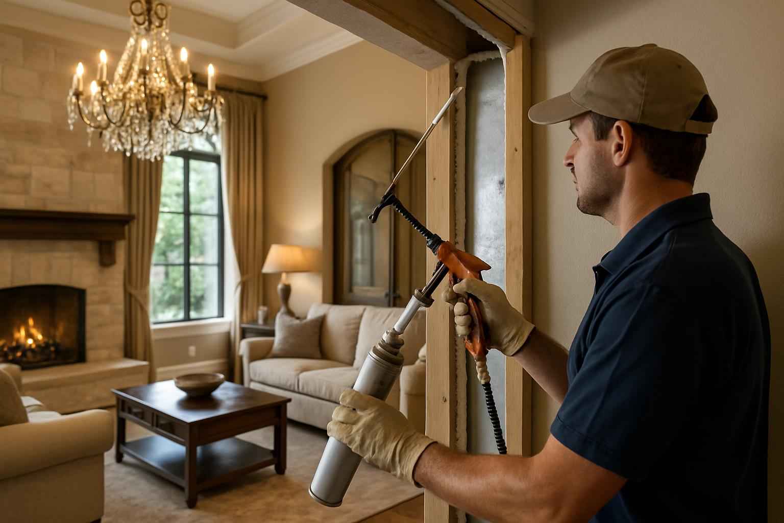 Duct Chase Air Seal Service in Kendalia TX