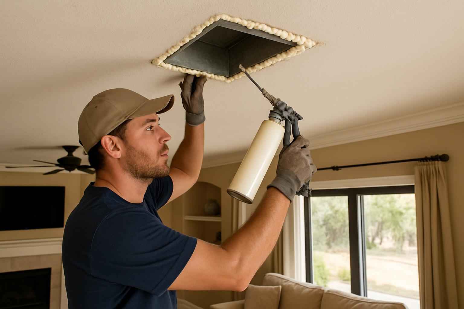 Duct Chase Air Seal Service in Kingsland TX