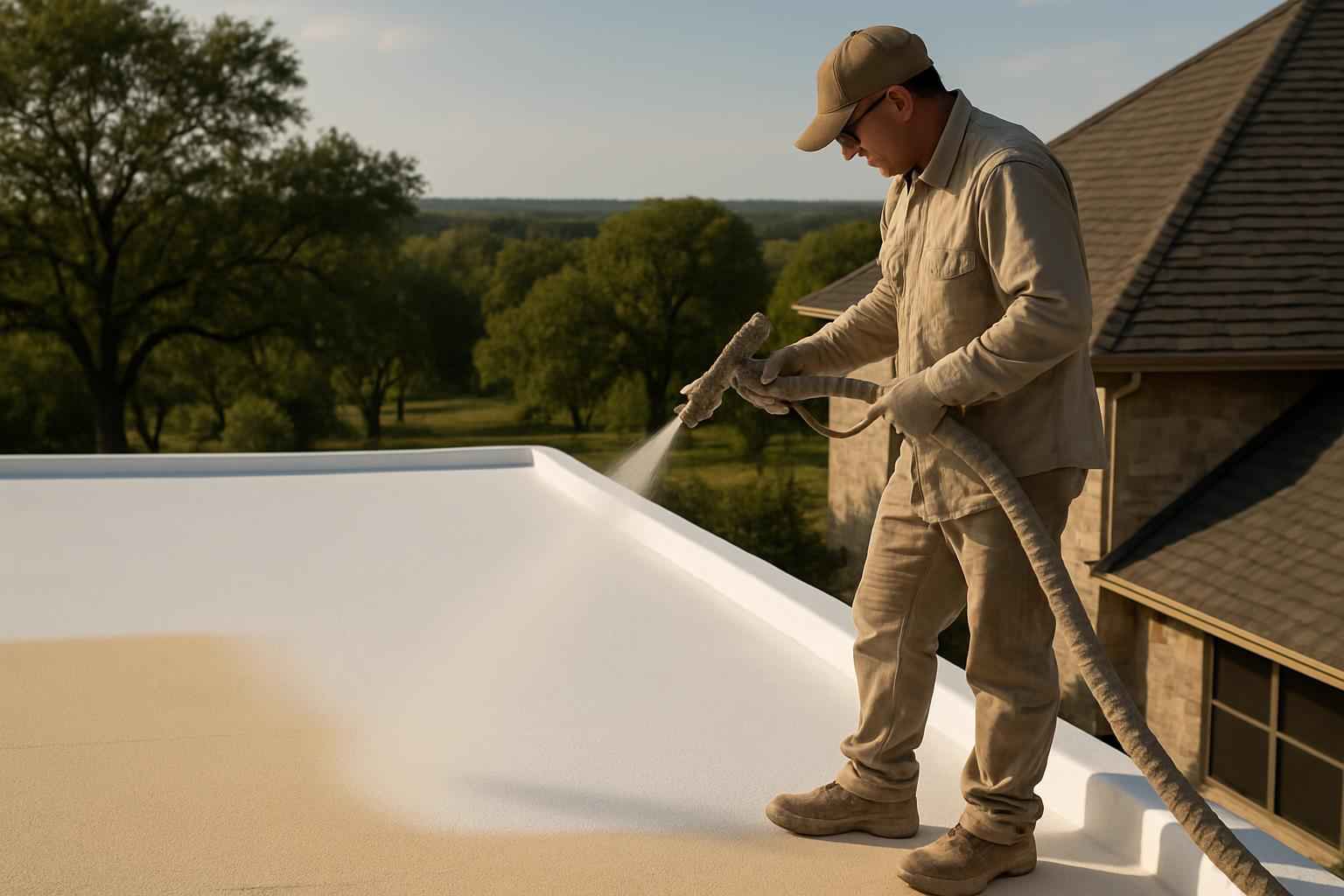 Elastomeric Recoat Service in Cypress Mill TX