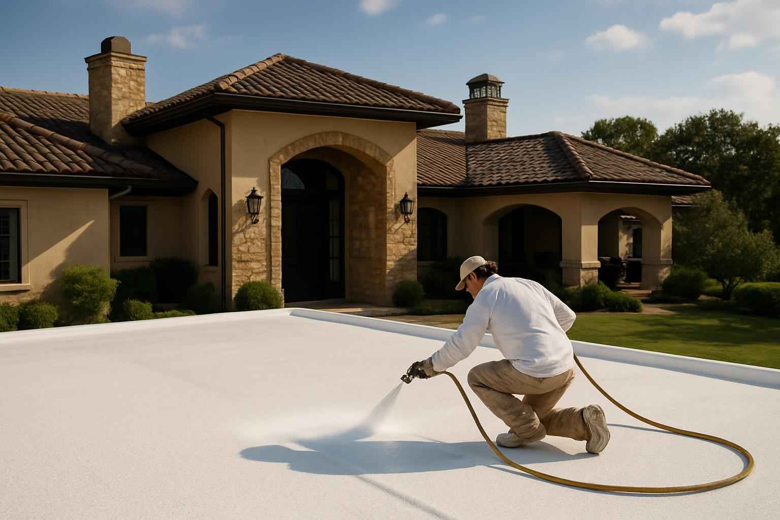 Elastomeric Recoat Service in Hunt TX