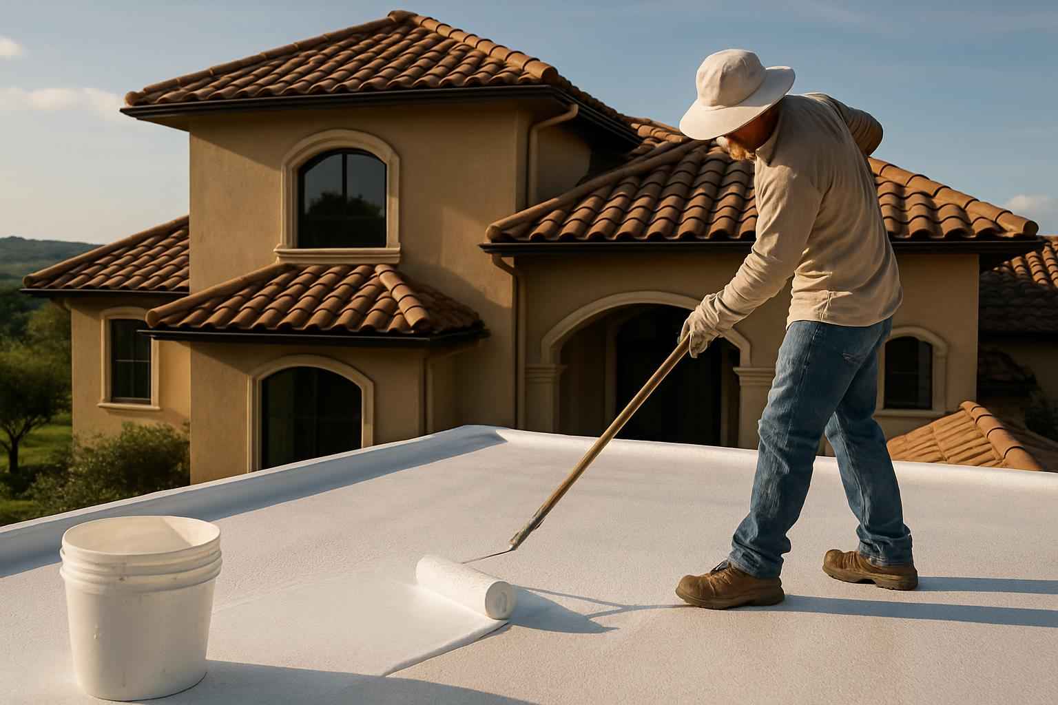 Elastomeric Recoat Service in Kendalia TX